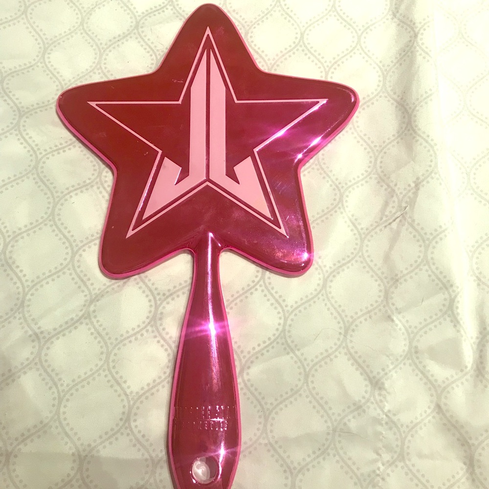 Jeffree Star ⭐️ pink chrome hand mirror